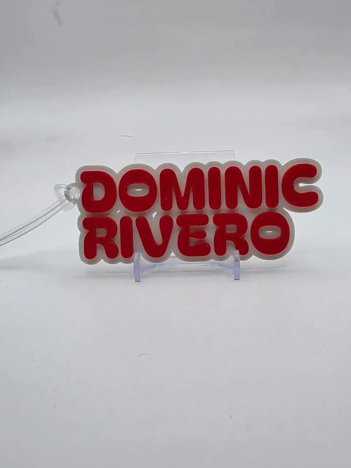 Llavero personalizado 3D
